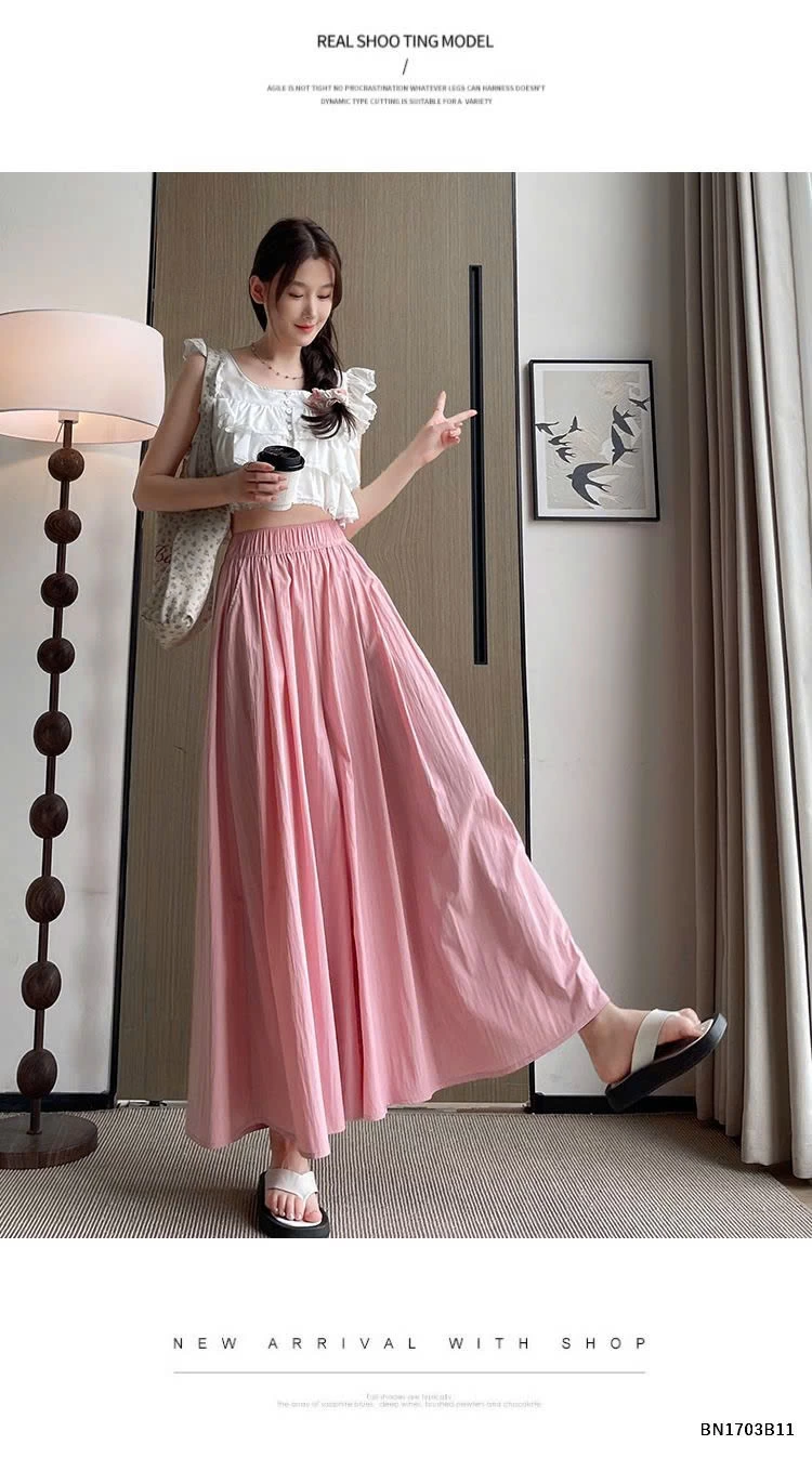 QUẦN ỔNG RỘNG GIẢ VÁY