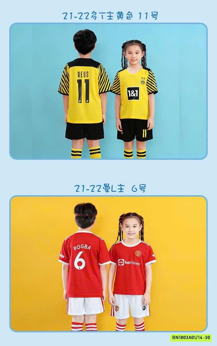 BỘ THỂ THAO BÓNG ĐÁ MẪU MỚI