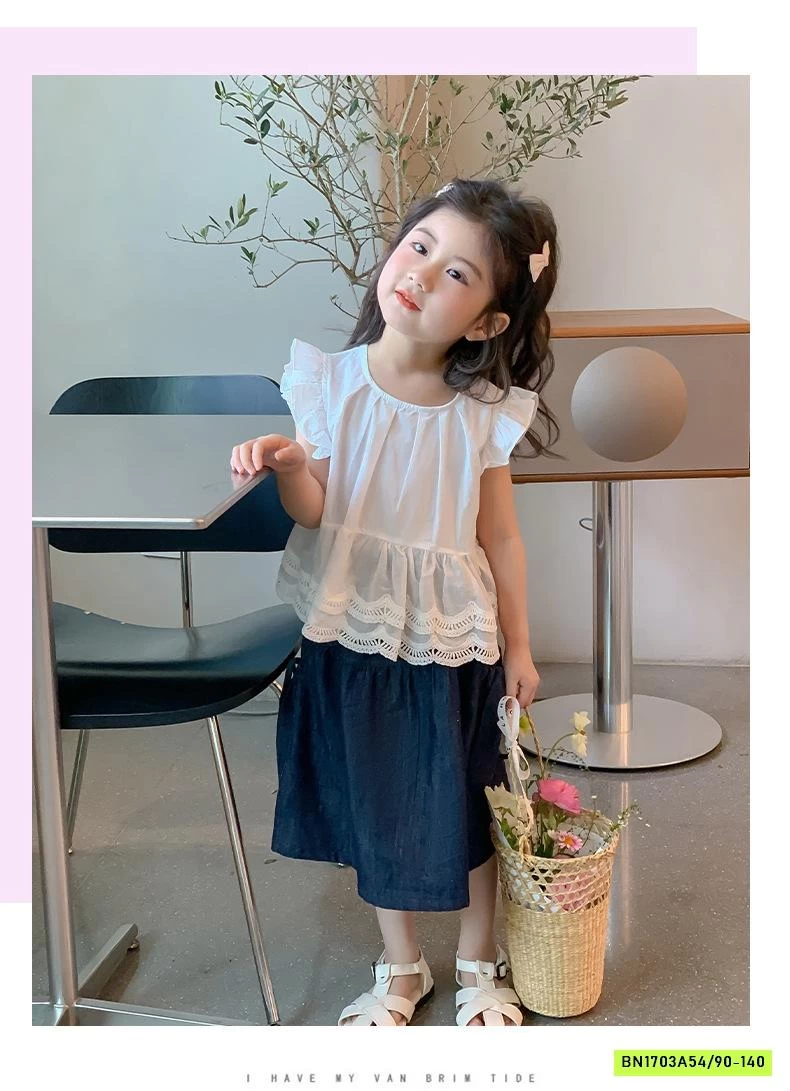 SÉT BABYDOLL MIX CV DENIM