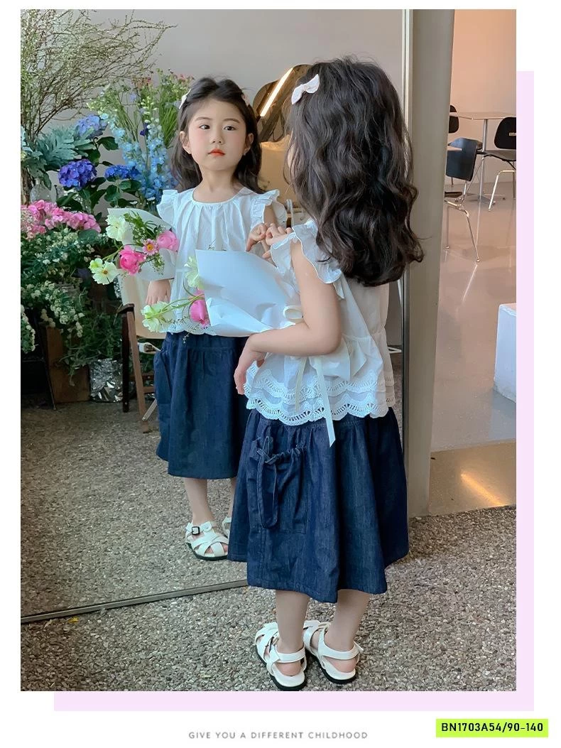 SÉT BABYDOLL MIX CV DENIM