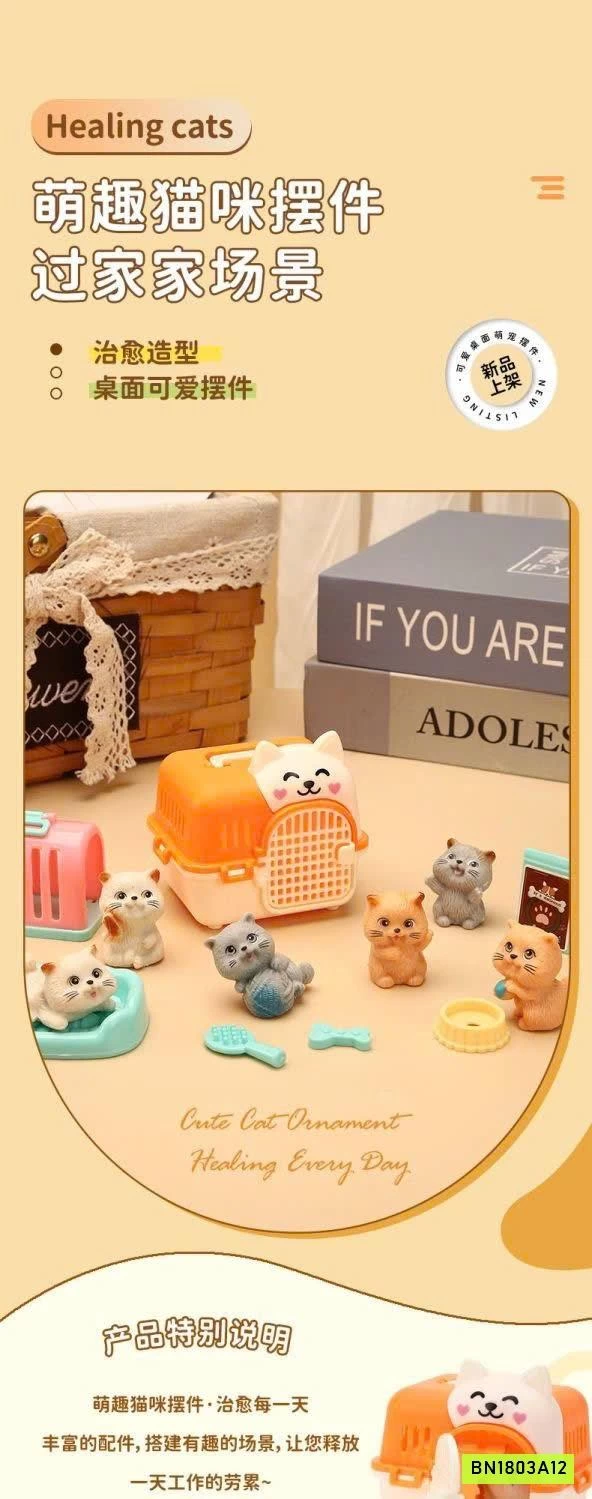 BỘ ĐỒ CHƠI THÚ CƯNG MINI 39 CHI TIẾT