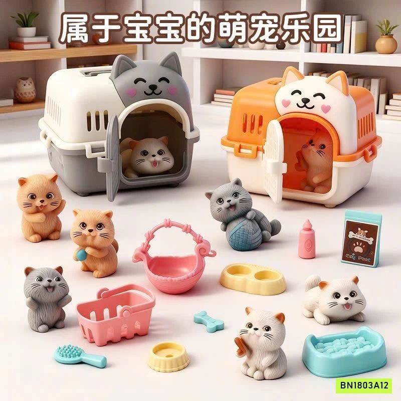 BỘ ĐỒ CHƠI THÚ CƯNG MINI 39 CHI TIẾT