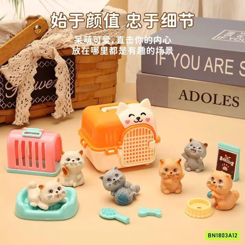 BỘ ĐỒ CHƠI THÚ CƯNG MINI 39 CHI TIẾT