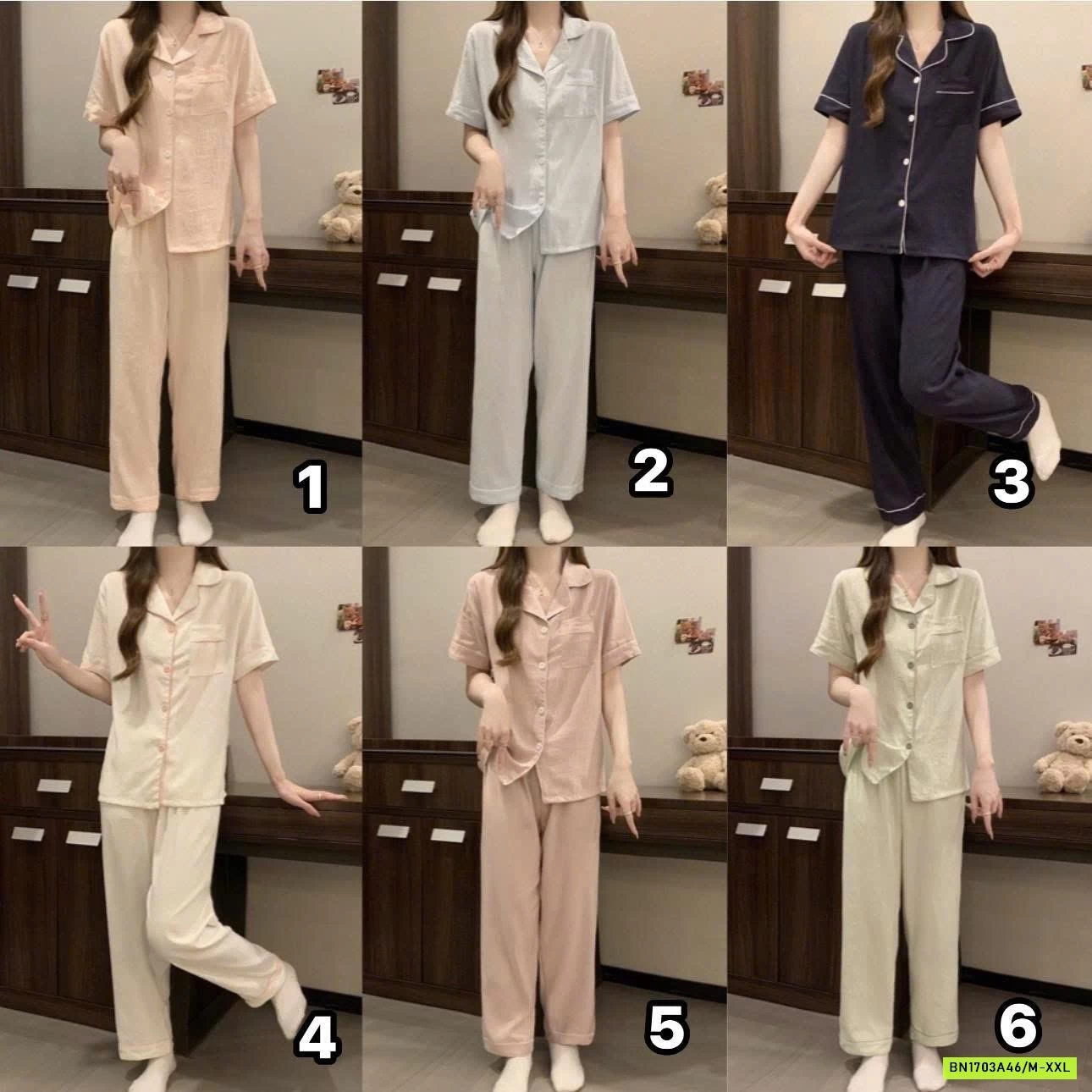 PIZAMA NGỦ QUẦN DÀI