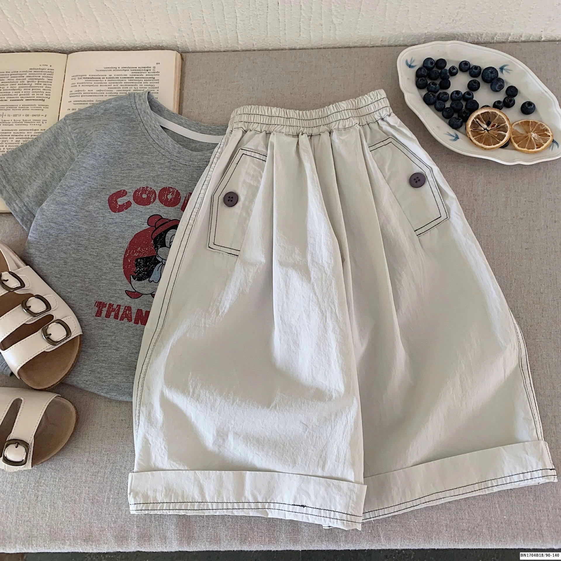 QUẦN HÀN QUỐC ỐNG RỘNG