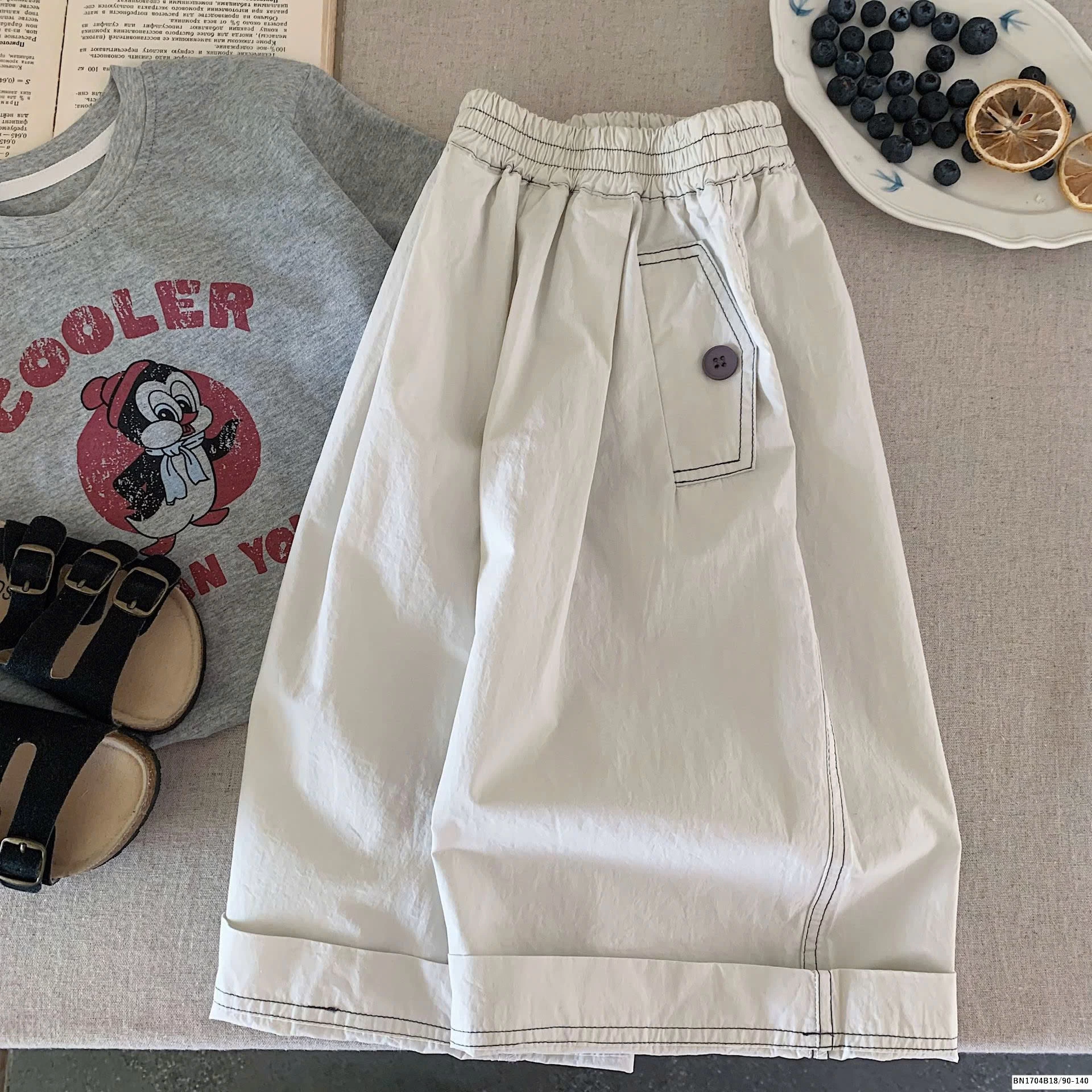 QUẦN HÀN QUỐC ỐNG RỘNG