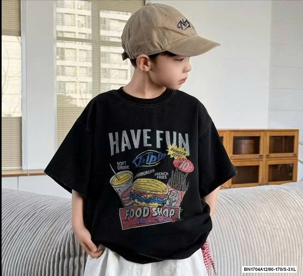 ÁO THUN FOODSHOP MẸ BÉ