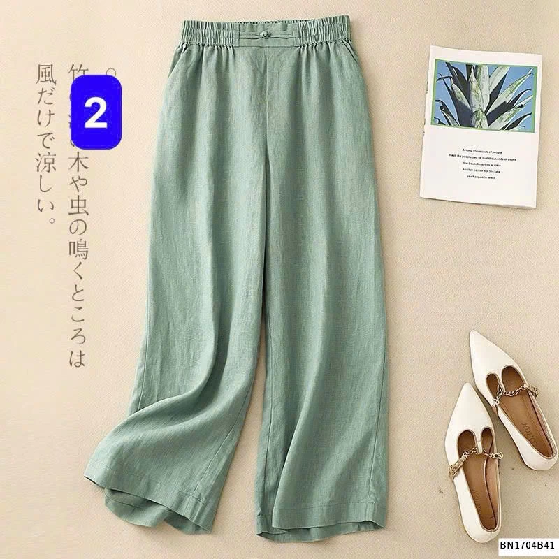 QUẦN SUÔNG COTTON