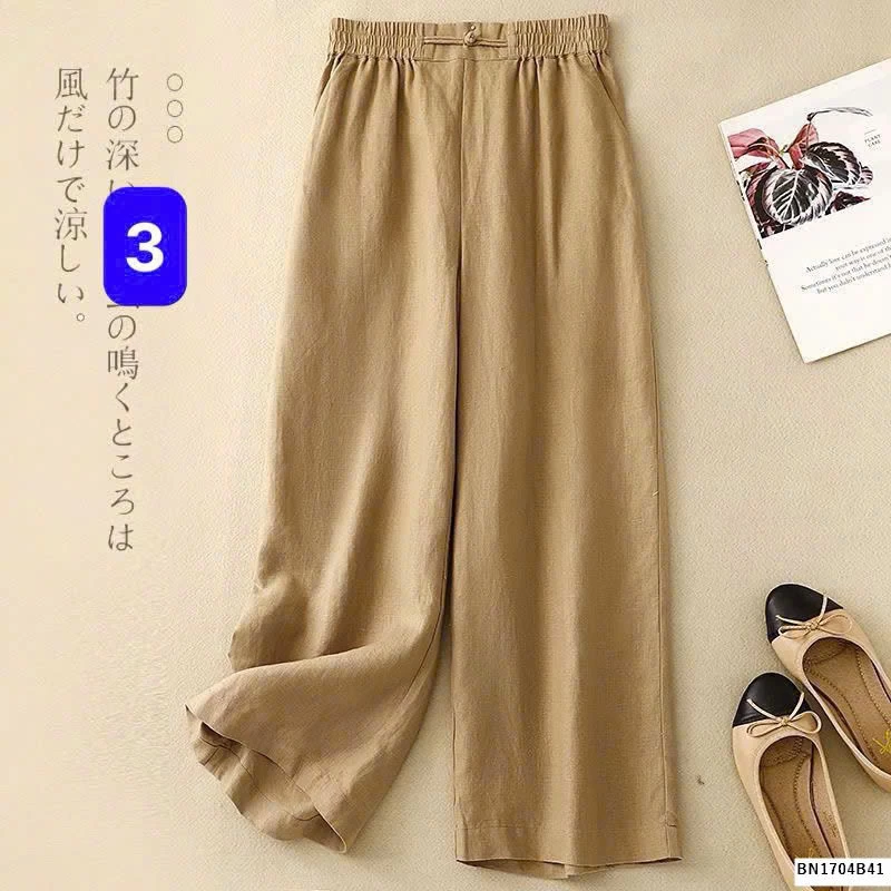 QUẦN SUÔNG COTTON