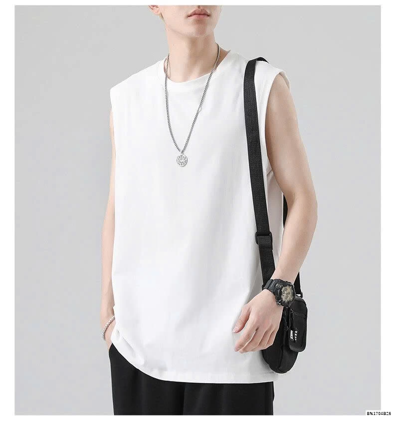 ÁO COTTON SÁT NÁCH NAM