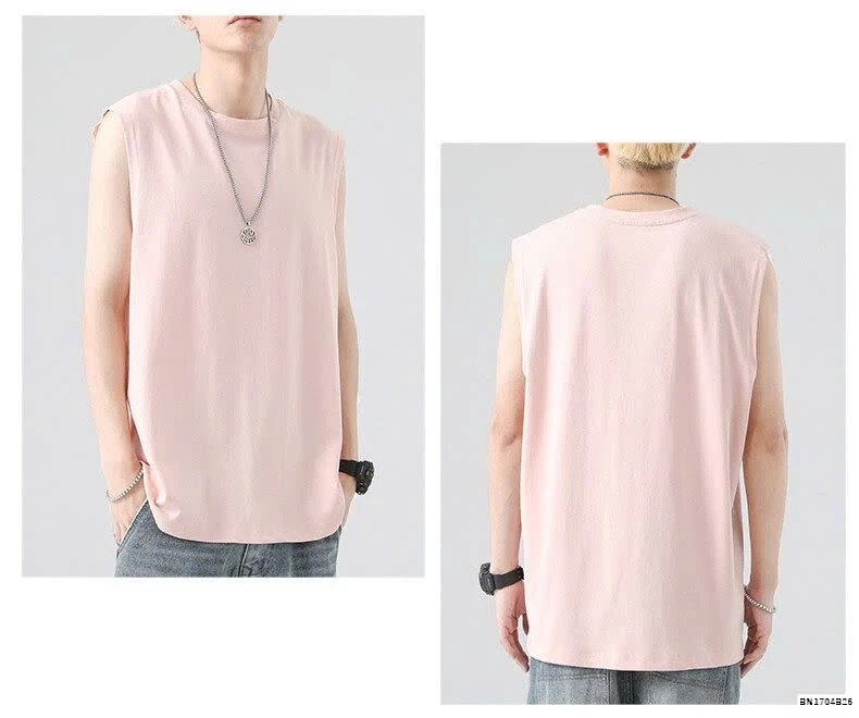 ÁO COTTON SÁT NÁCH NAM