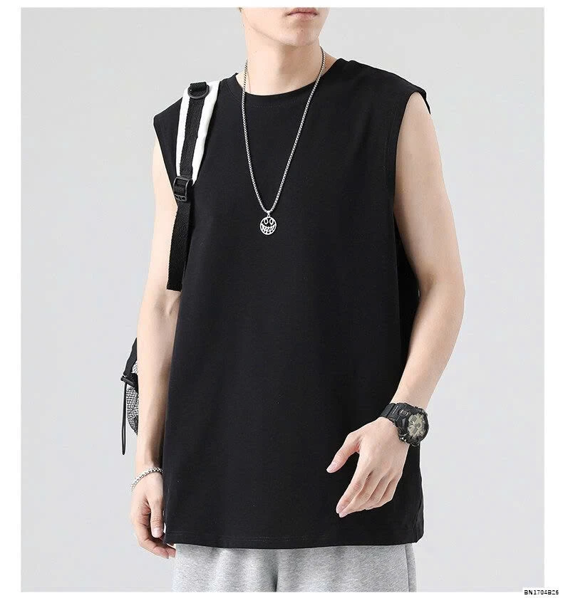 ÁO COTTON SÁT NÁCH NAM