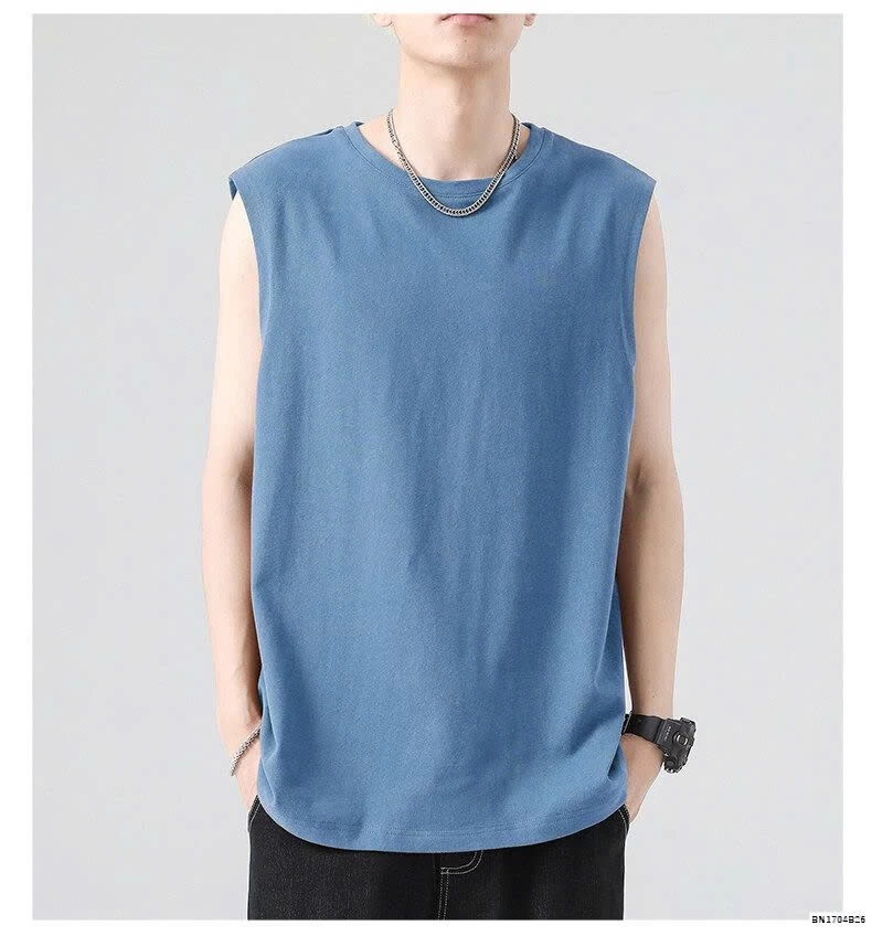 ÁO COTTON SÁT NÁCH NAM