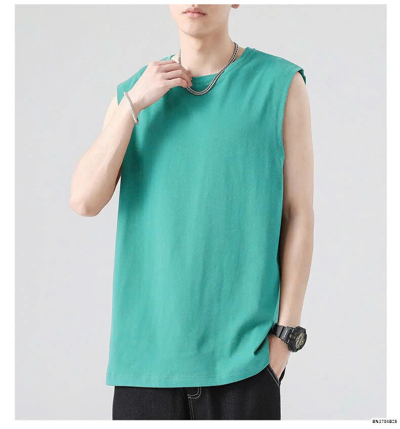 ÁO COTTON SÁT NÁCH NAM