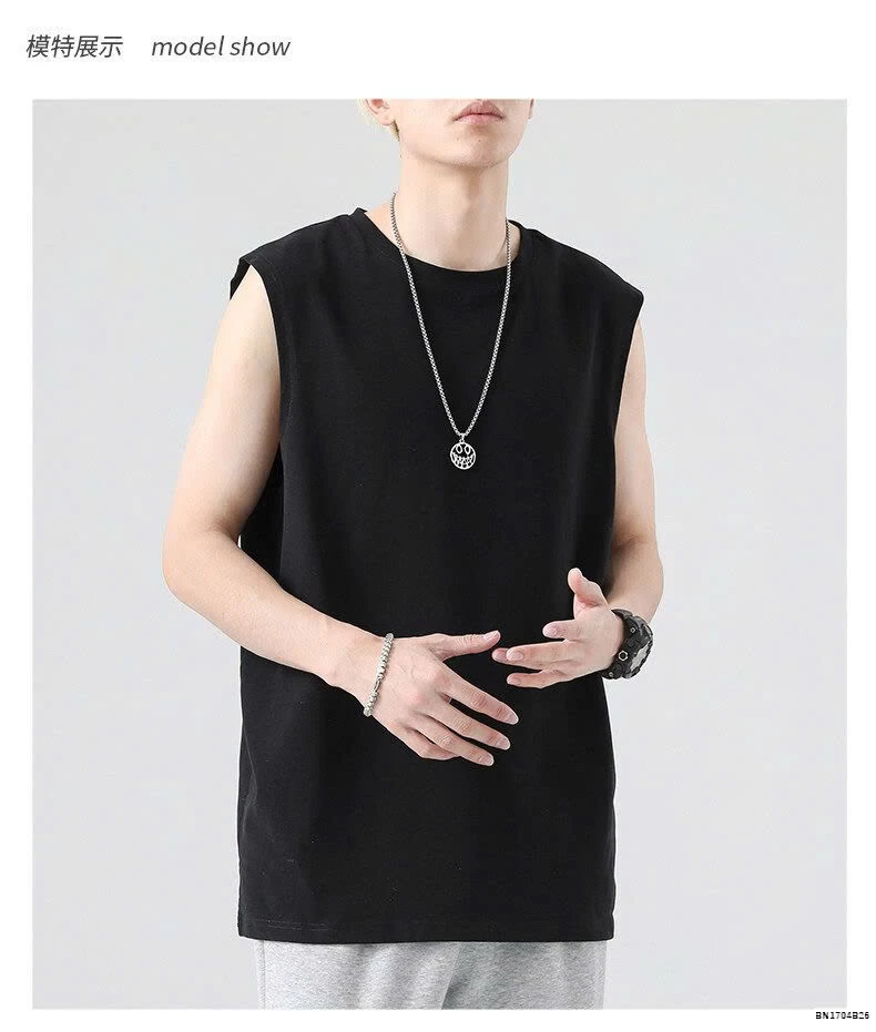 ÁO COTTON SÁT NÁCH NAM