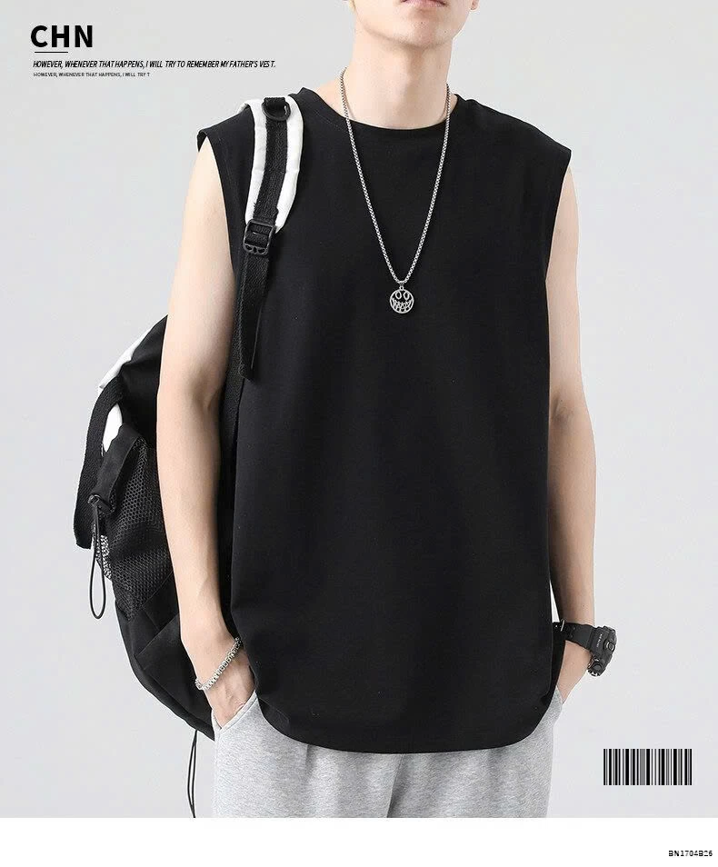 ÁO COTTON SÁT NÁCH NAM