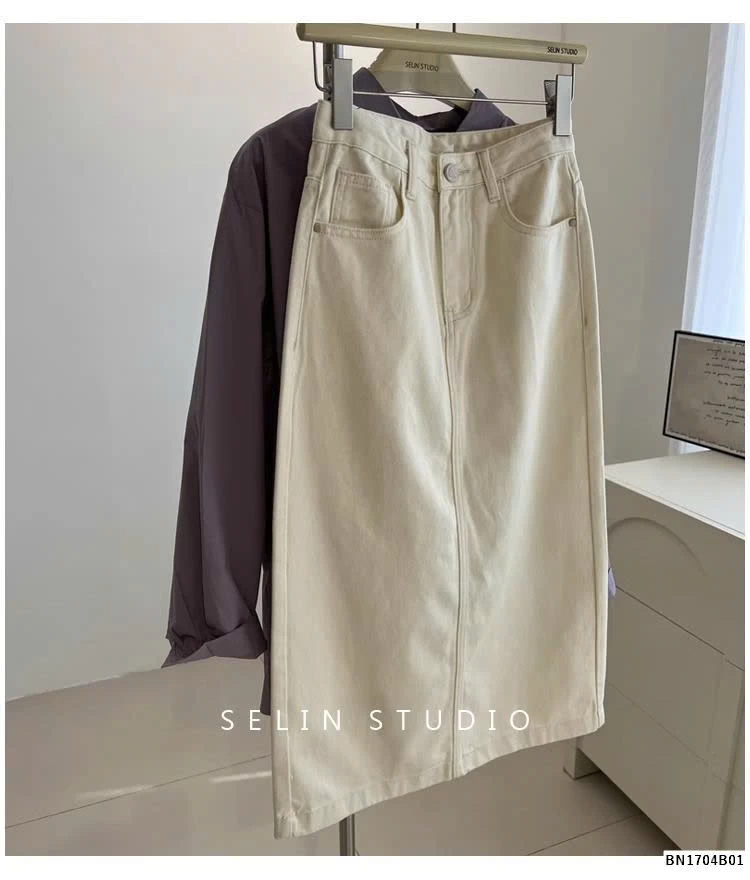 CHÂN VÁY JEANS