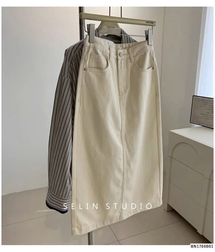 CHÂN VÁY JEANS