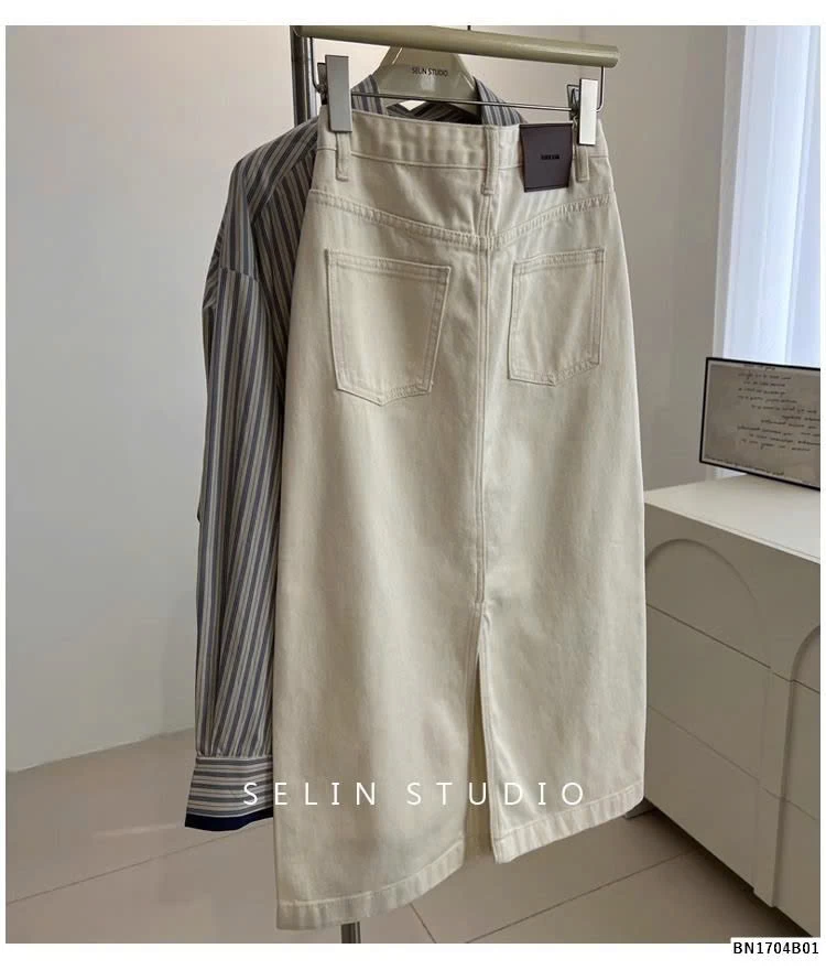 CHÂN VÁY JEANS