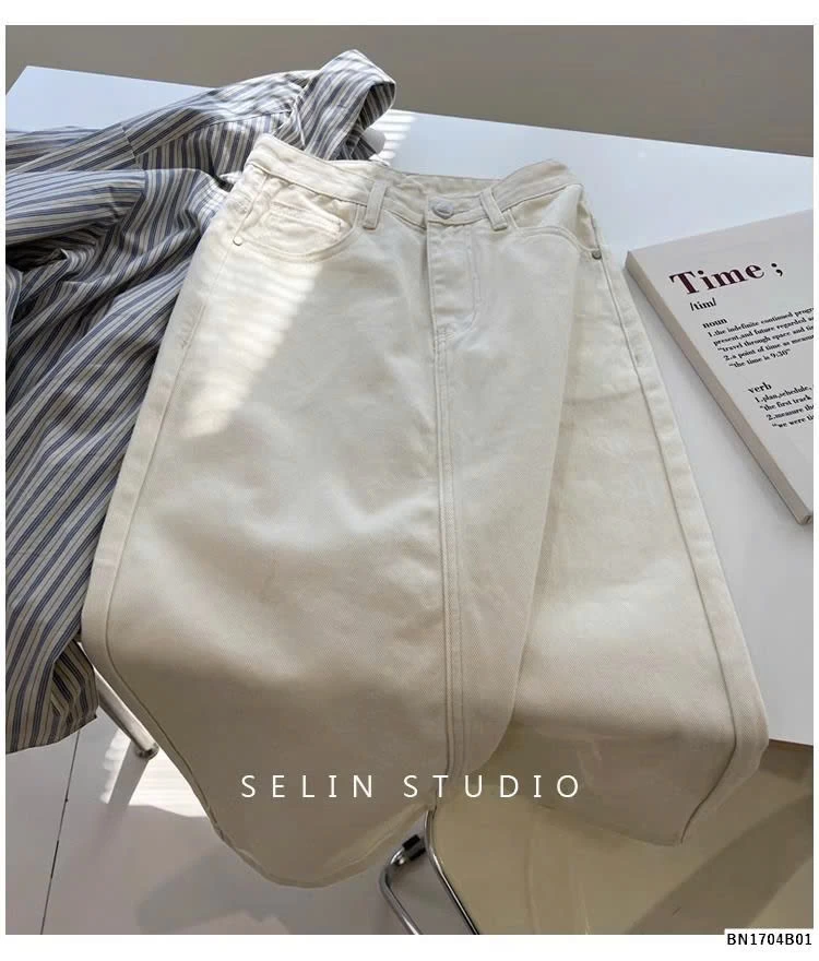 CHÂN VÁY JEANS