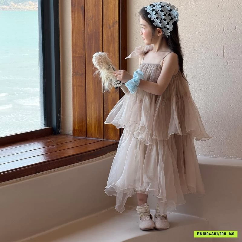 ĐẦM VOAN 2 DÂY BỒNG BỀNH