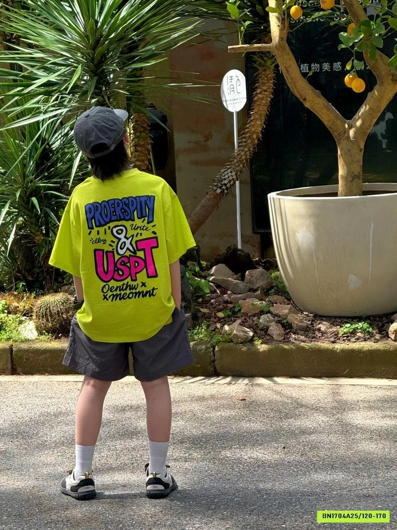 ÁO THUN USPT MÀU NEON CÁ TÍNH
