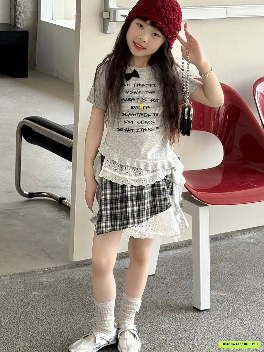 ÁO THUN VẠT TUA RUA YUKIDS