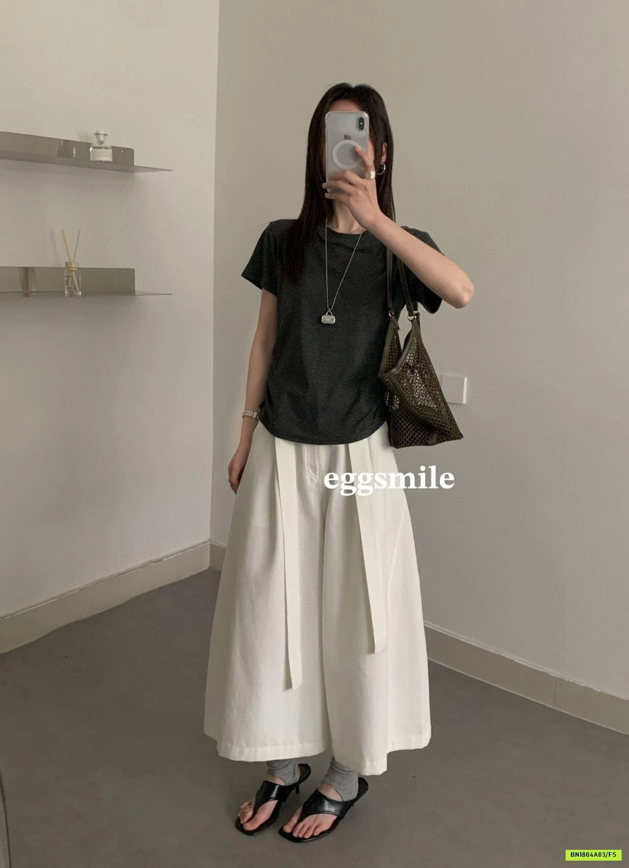 ÁO THUN RÚT EO EGGSMILE