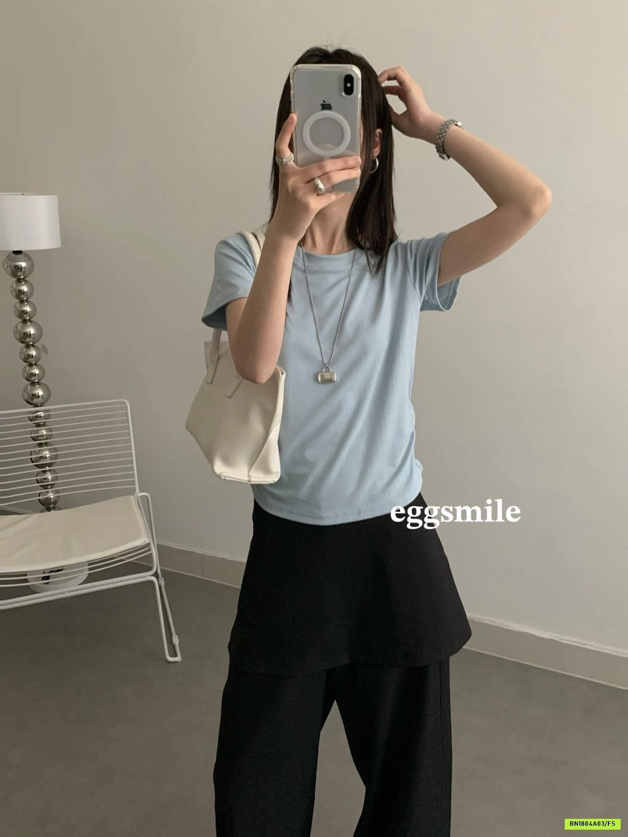 ÁO THUN RÚT EO EGGSMILE