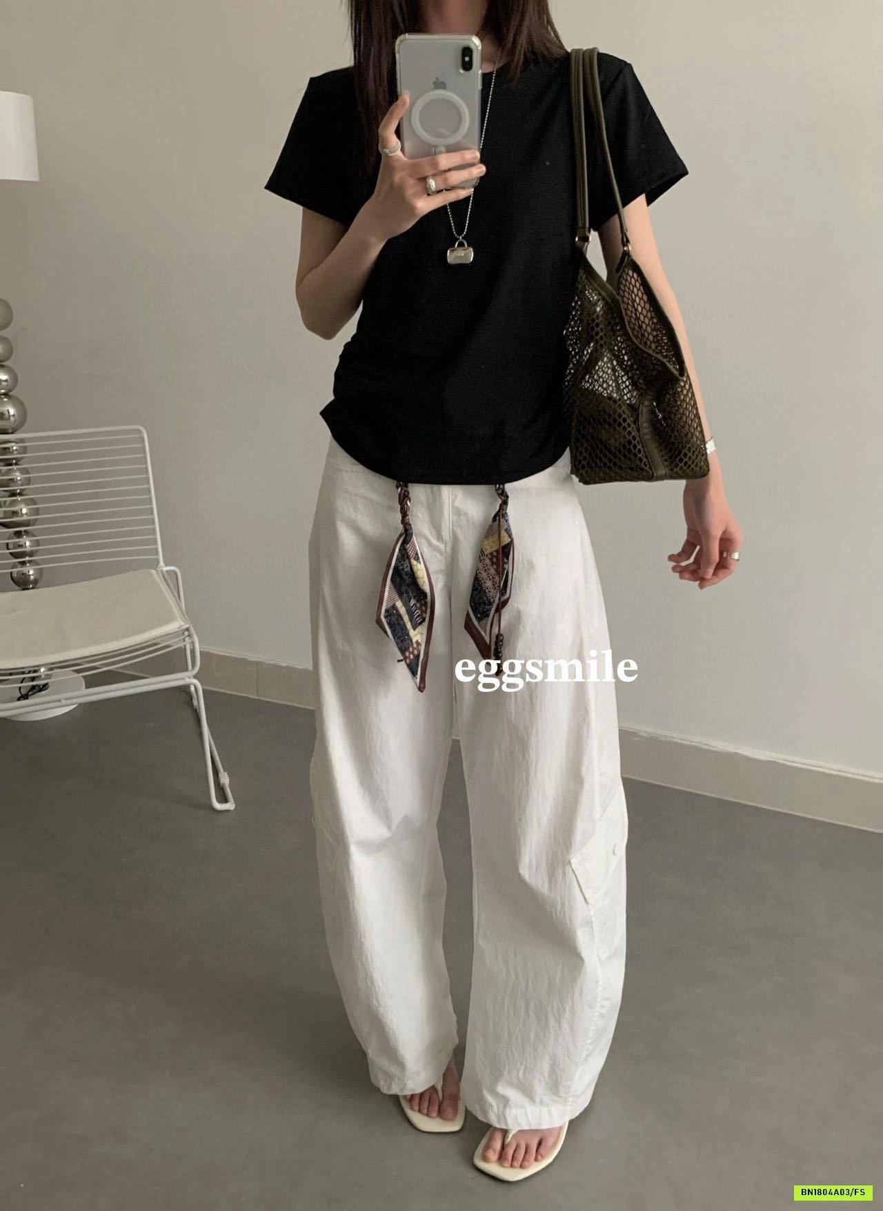 ÁO THUN RÚT EO EGGSMILE