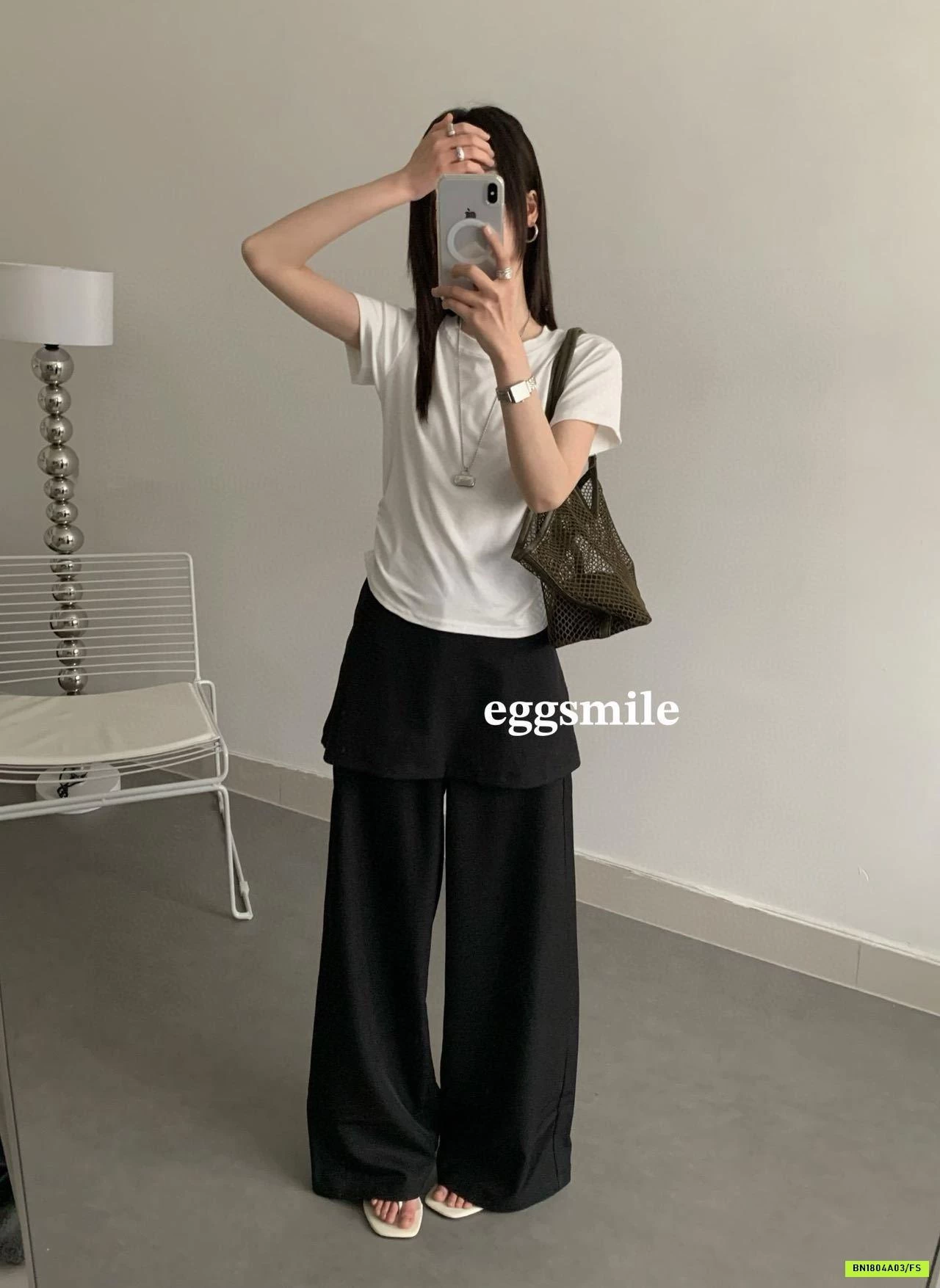 ÁO THUN RÚT EO EGGSMILE