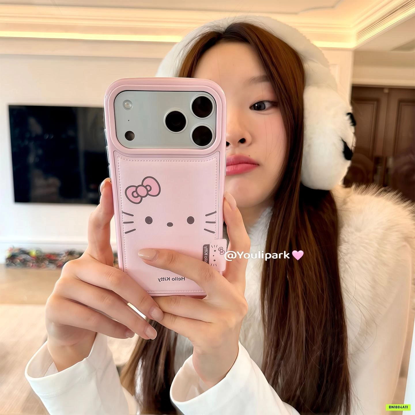 ỐP ĐIỆN THOẠI KITTY HỒNG