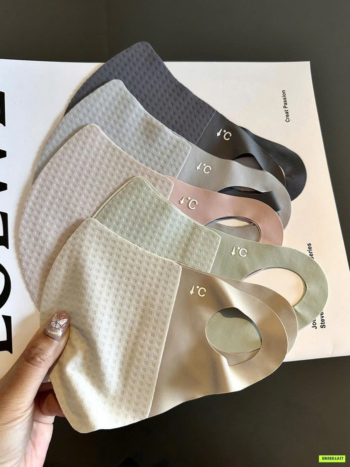 SÉT 6 KHẨU TRANG BĂNG LẠNH