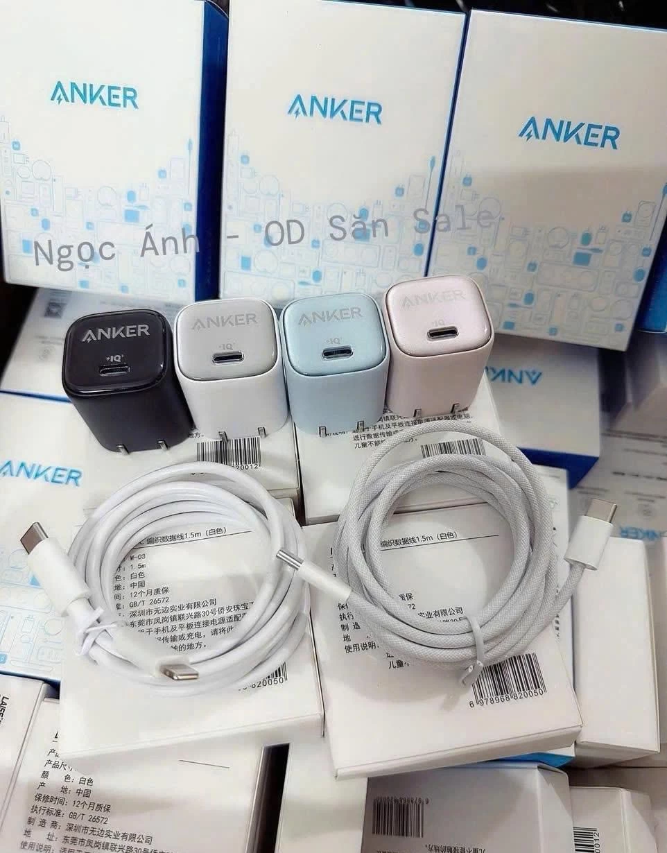 SET SẠC ANKER - TOP 1 SERVER SẠC NHANH