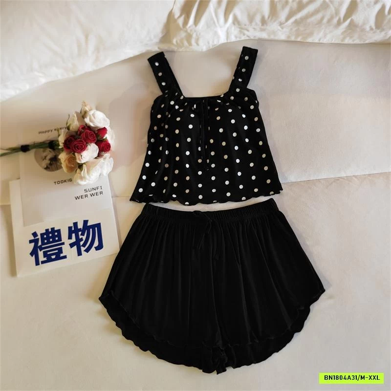 BỘ NGỦ 2 DÂY KÈM BRA