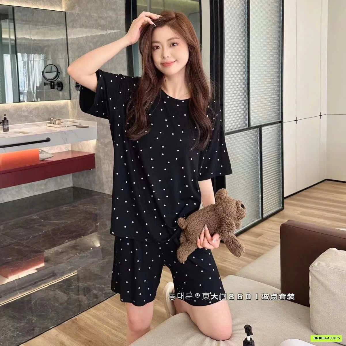 BỘ MẶC NHÀ CHẤM BI