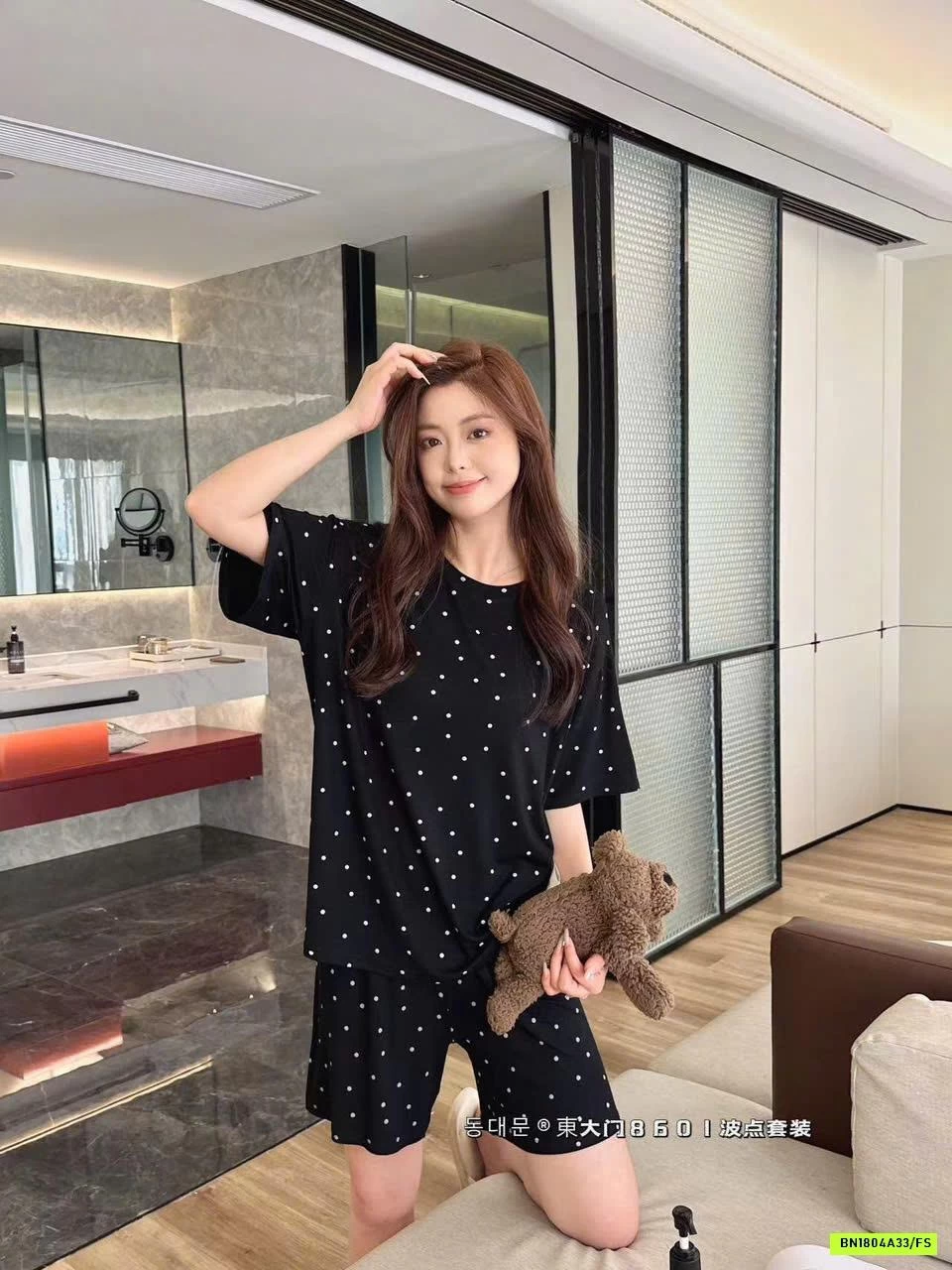 BỘ MẶC NHÀ CHẤM BI