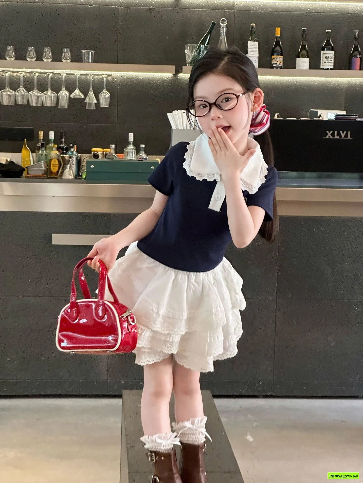 SÉT VÁY CỔ SEN 2 CHI TIẾT