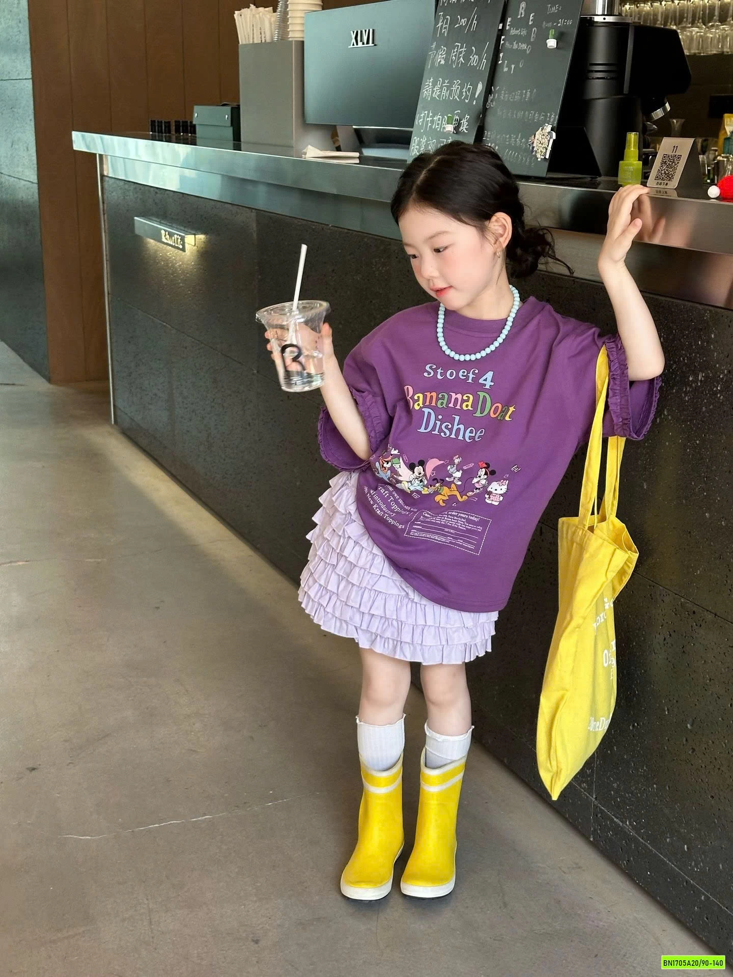 ÁO TÍM MIX CV TÍM NHÚN BÈO