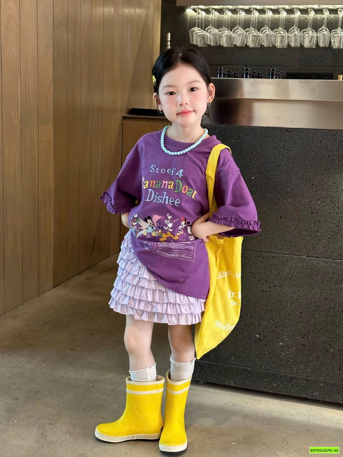 ÁO TÍM MIX CV TÍM NHÚN BÈO