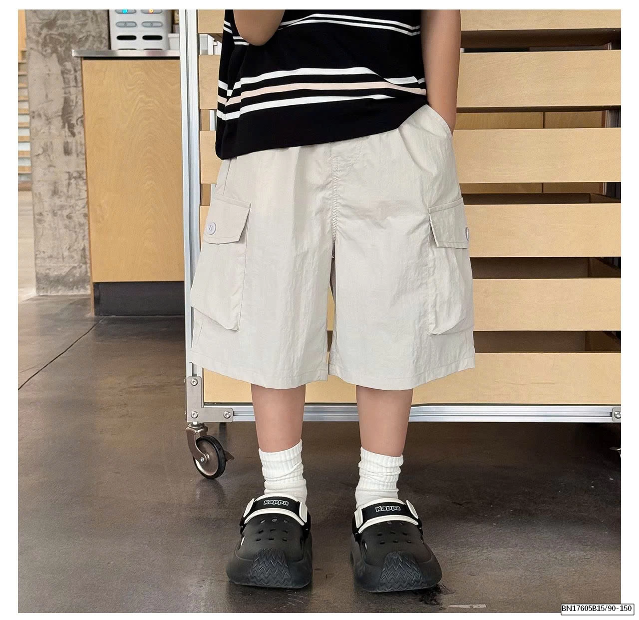 QUẦN SHORT TÚI HỘP BÉ TRAI