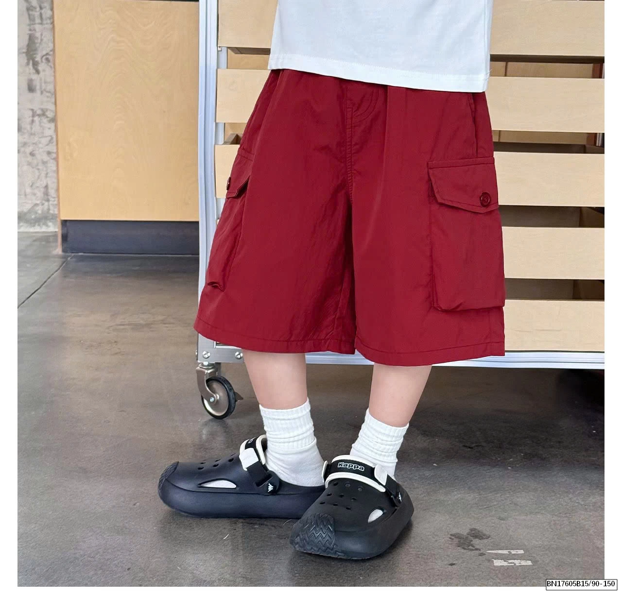 QUẦN SHORT TÚI HỘP BÉ TRAI