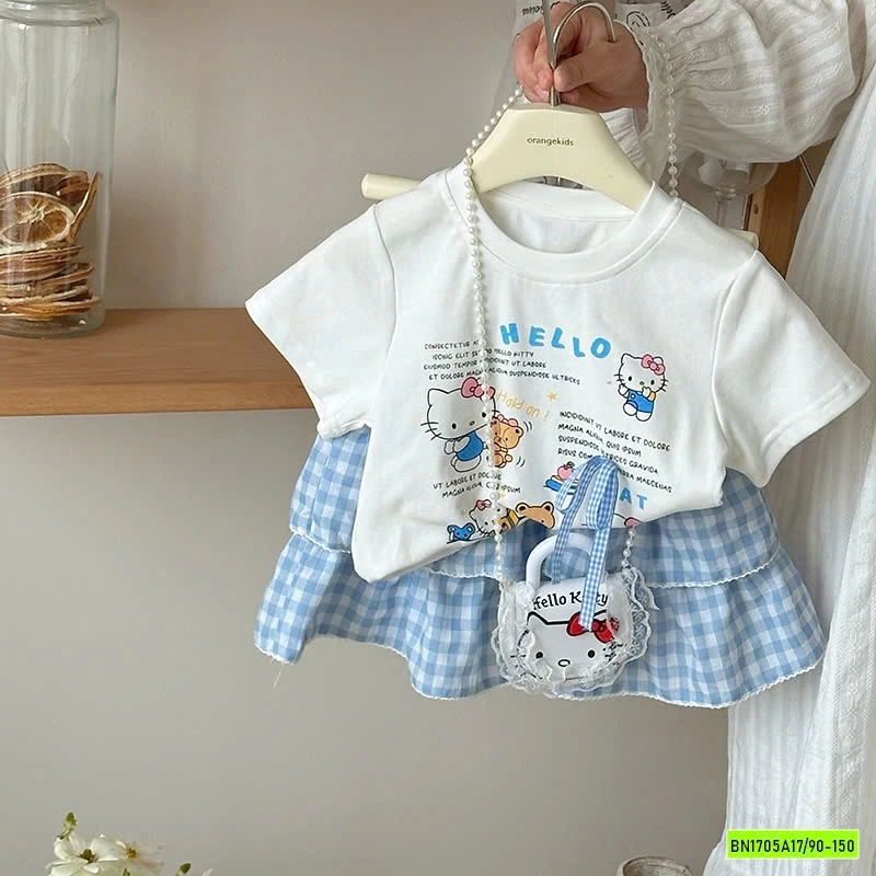 SÉT ÁO KITTY MIX CV CARO