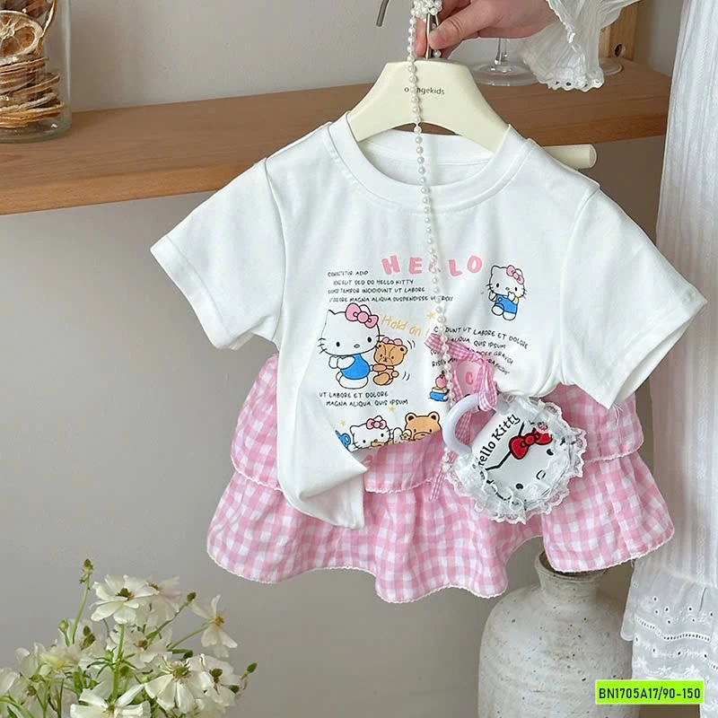 SÉT ÁO KITTY MIX CV CARO