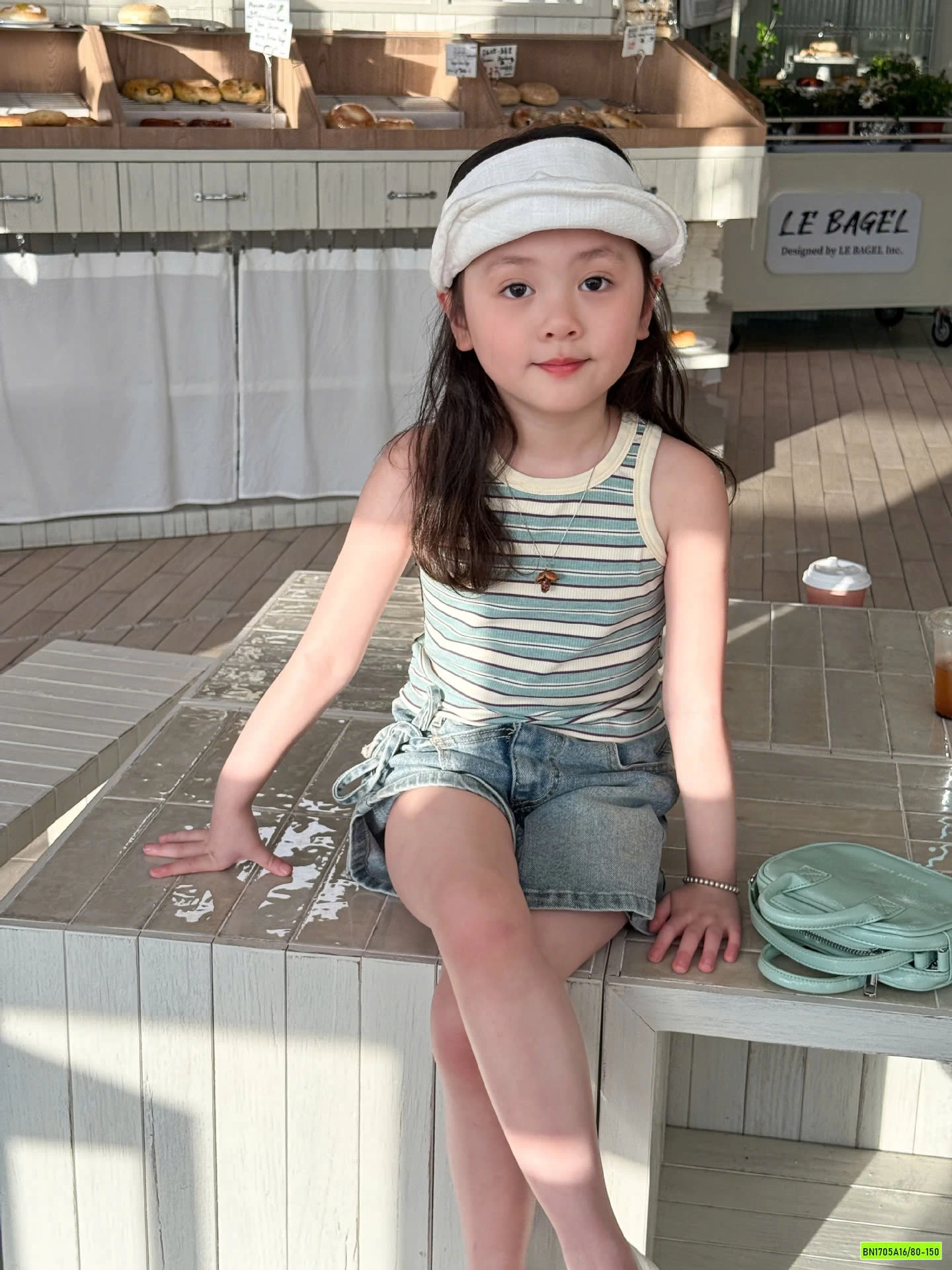 ÁO 3 LỖ MIX QUẦN JEANS GIẢ VÁY