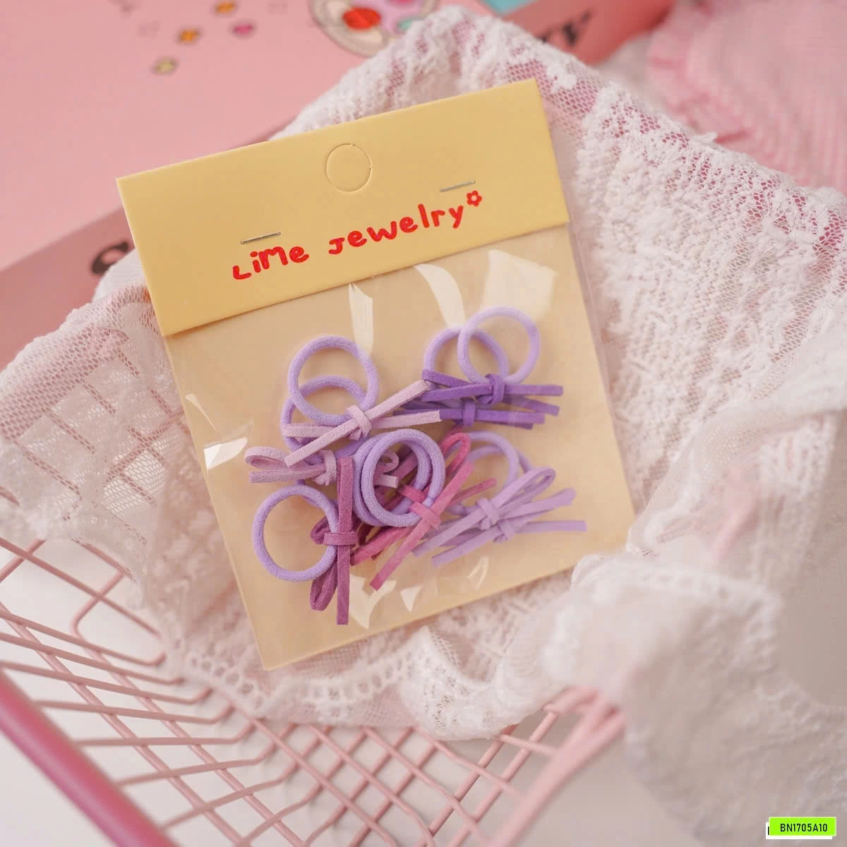 SÉT 40 CHUN BUỘC TÓC NƠ