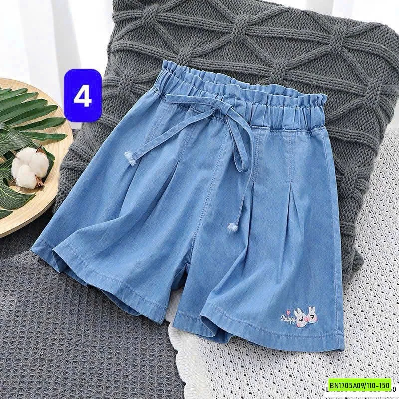 QUẦN SHORT DENIM GIẤY BÉ