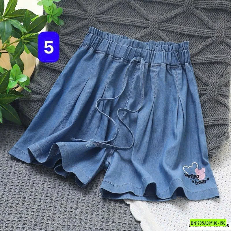 QUẦN SHORT DENIM GIẤY BÉ