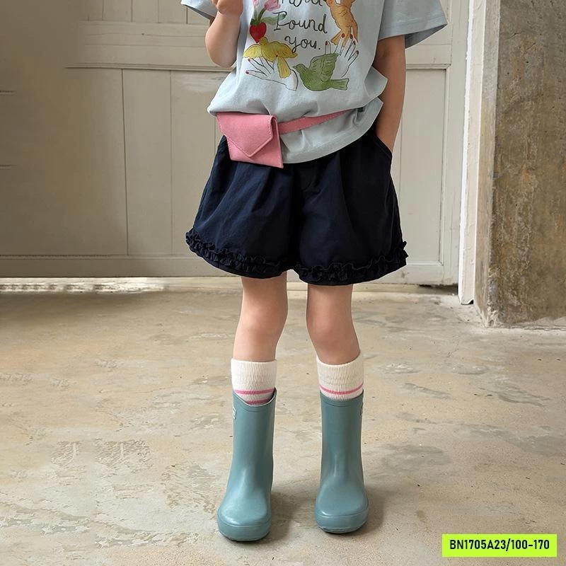 QUẦN SHORT VIỀN BÈO 26B066 AMBB