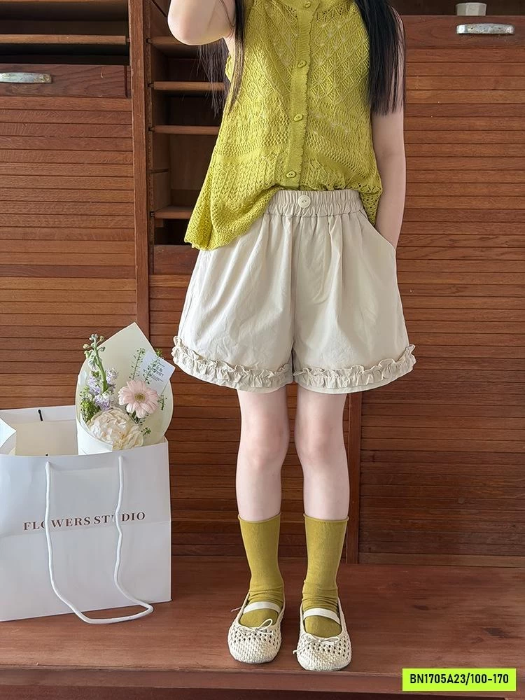 QUẦN SHORT VIỀN BÈO 26B066 AMBB